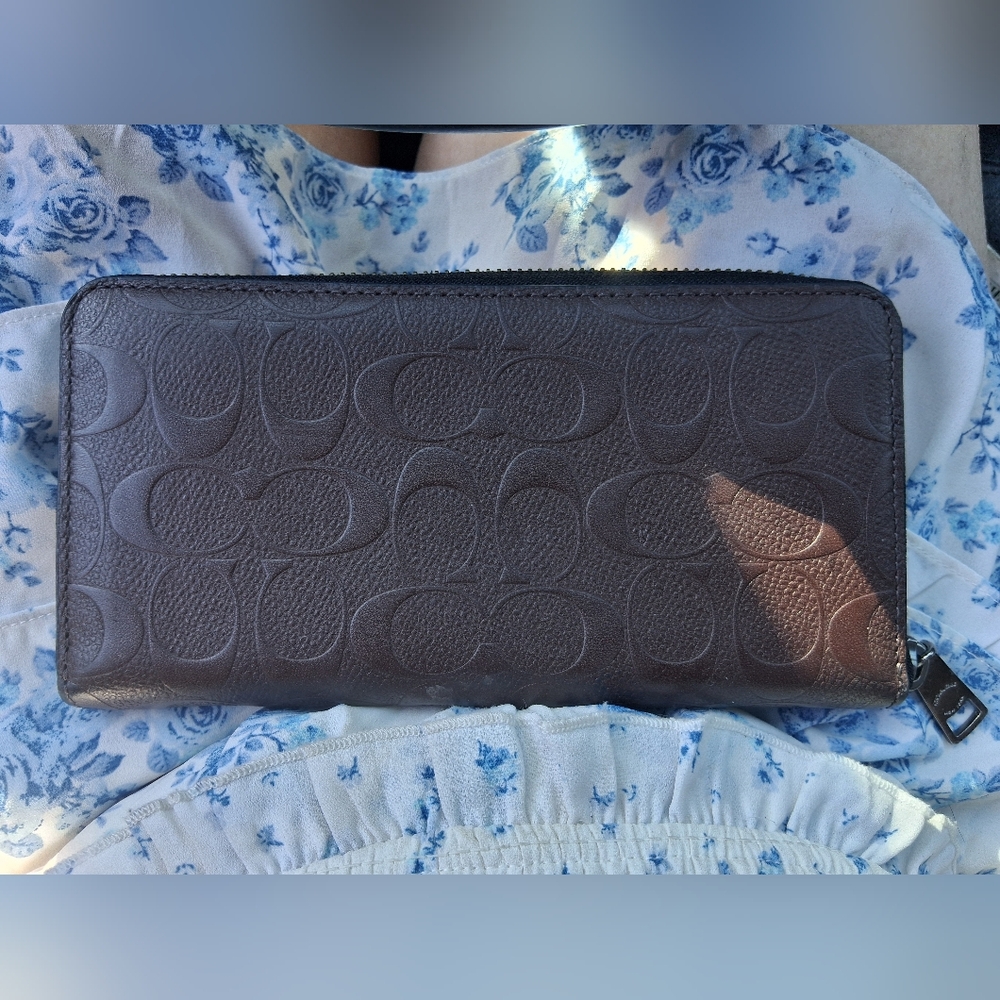 Coach Embossed Signature Wallet